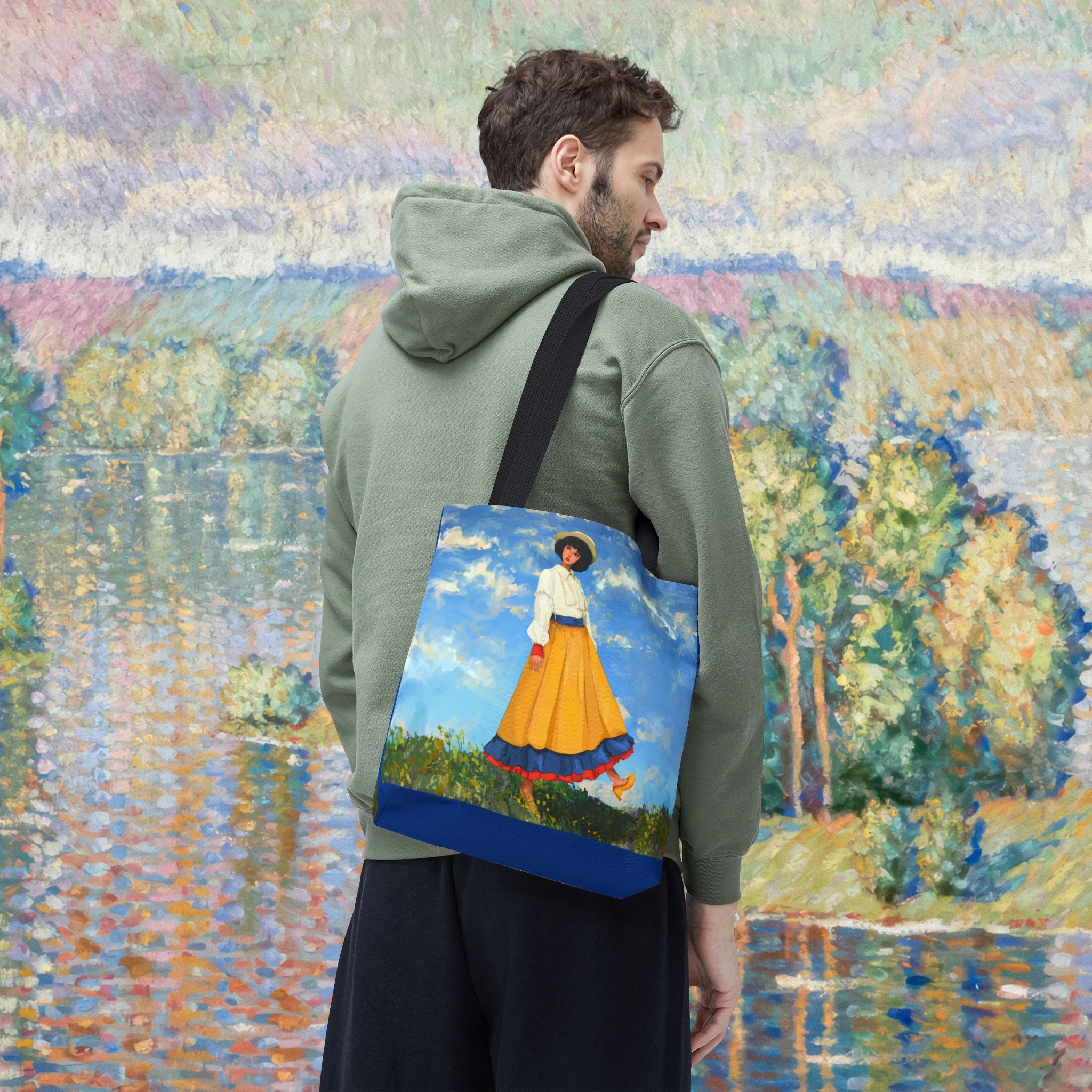 'La Niña Paisa' Art Tote Bag