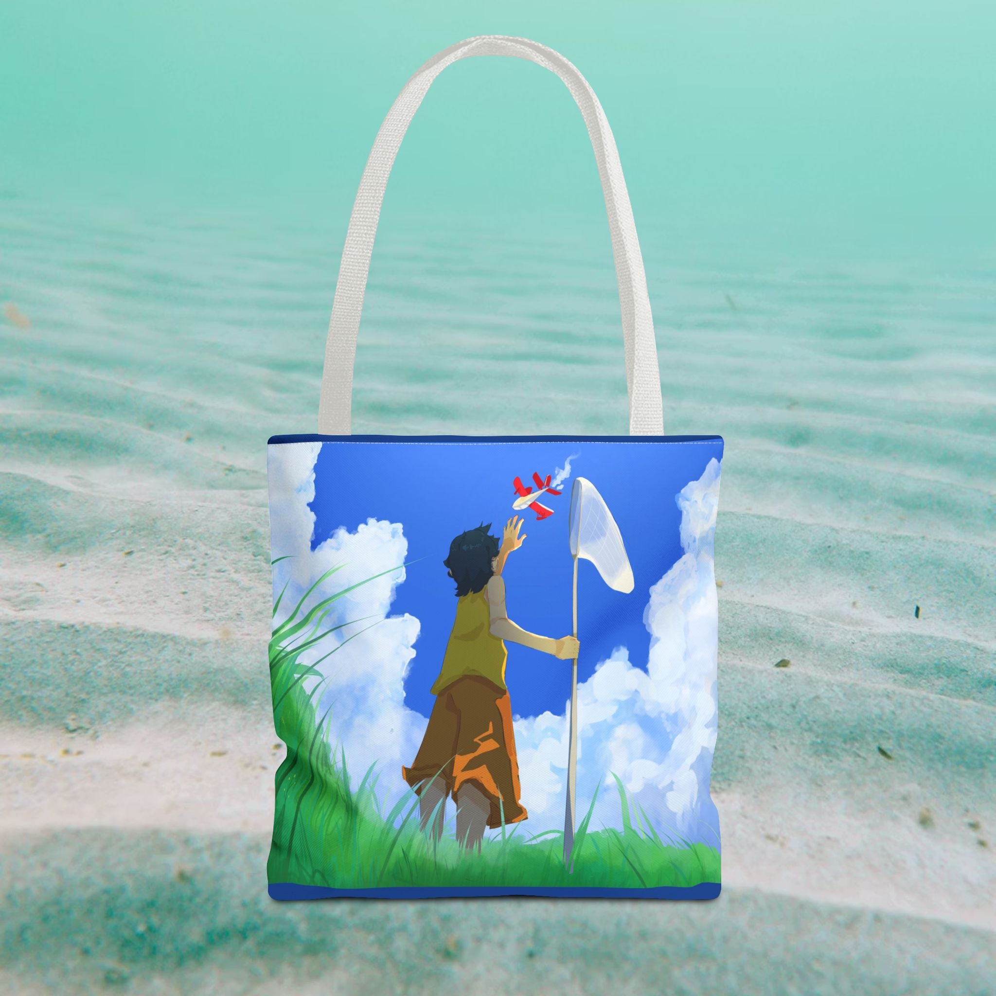 'Towards the Sky' Art Tote Bag