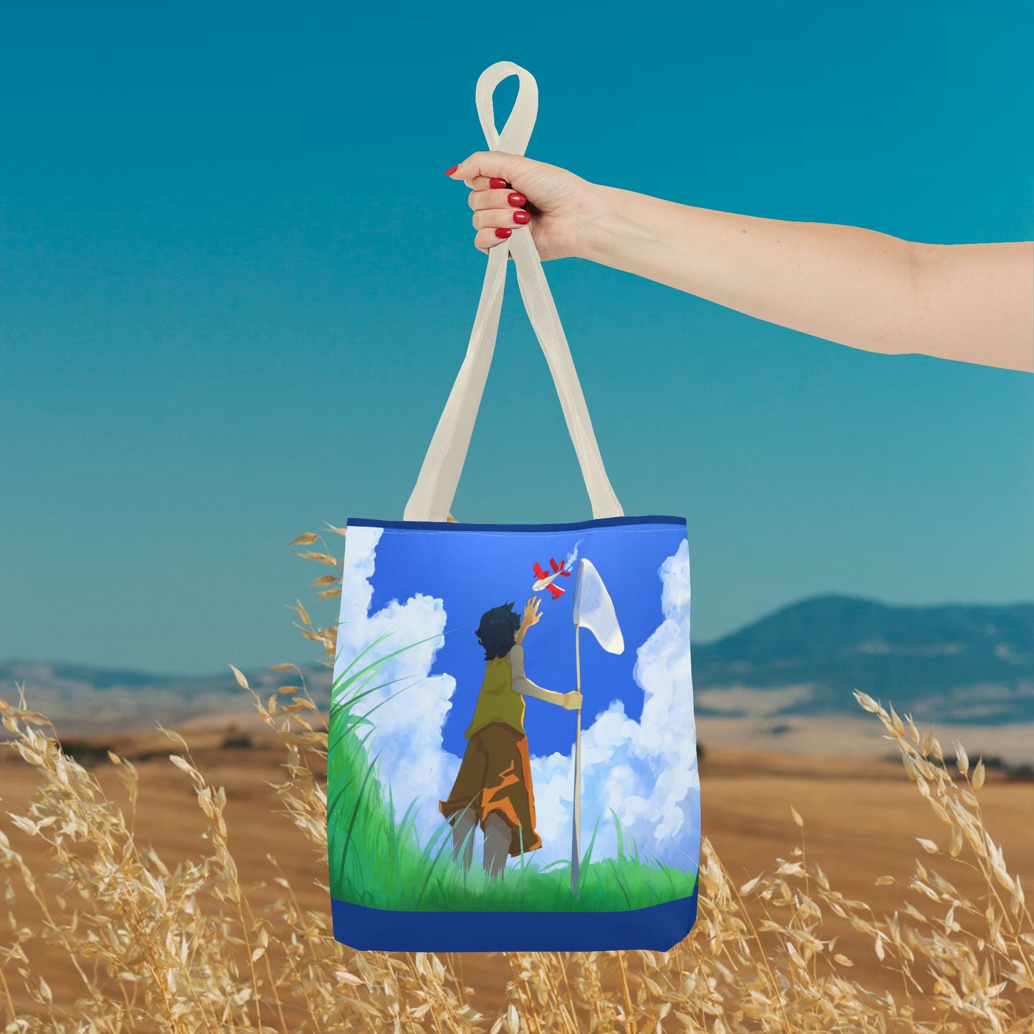 'Towards the Sky' Art Tote Bag