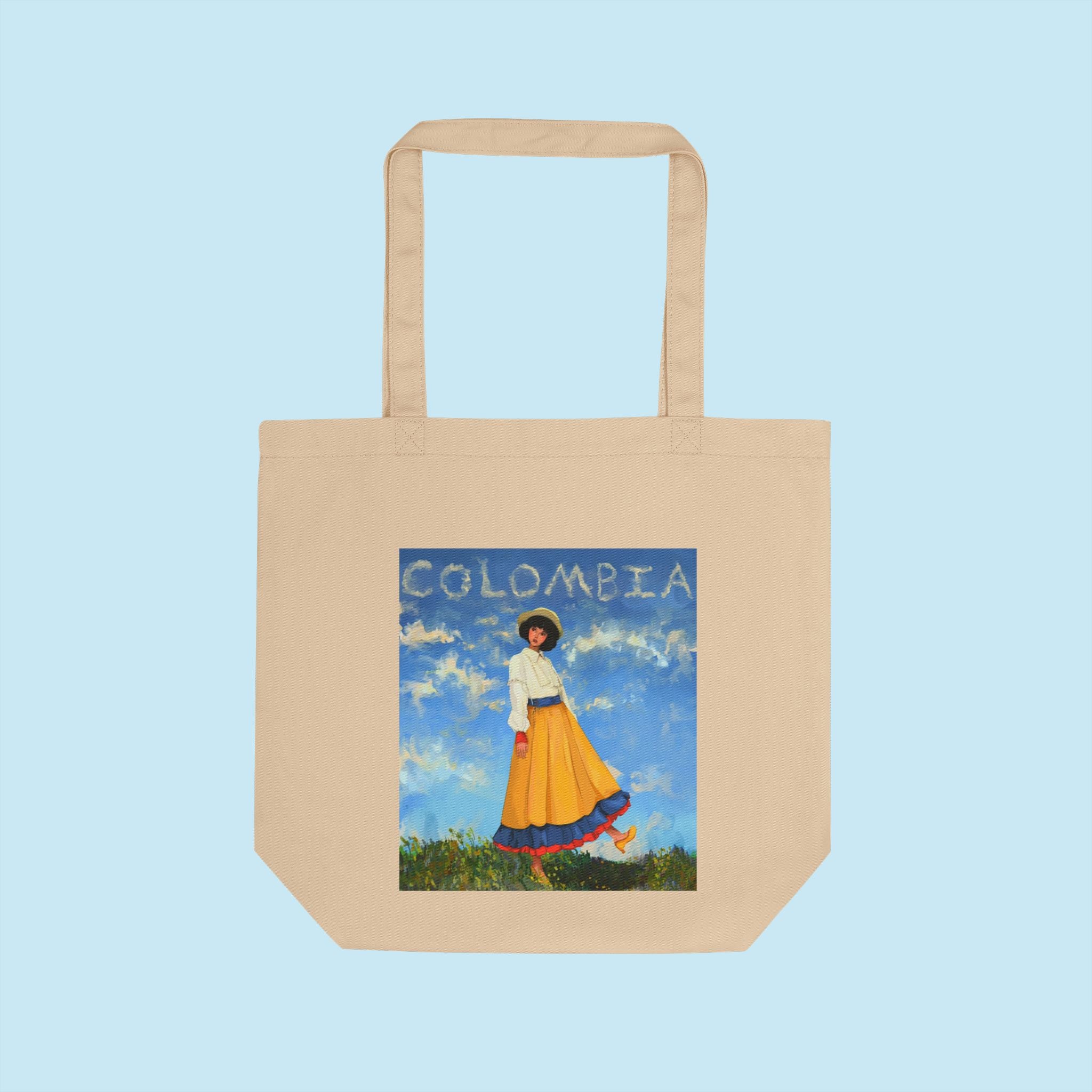 'La Niña Paisa' Art Eco Tote Bag