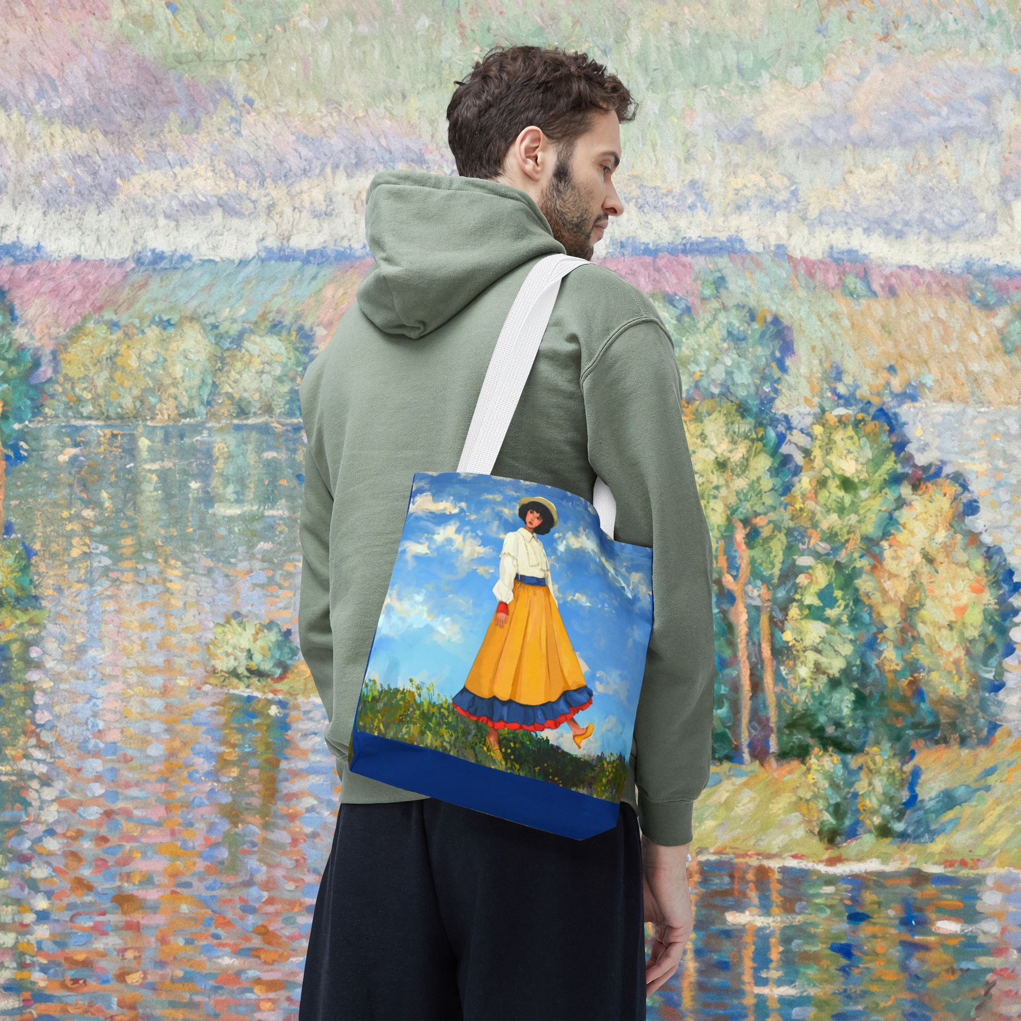 'La Niña Paisa' Art Tote Bag