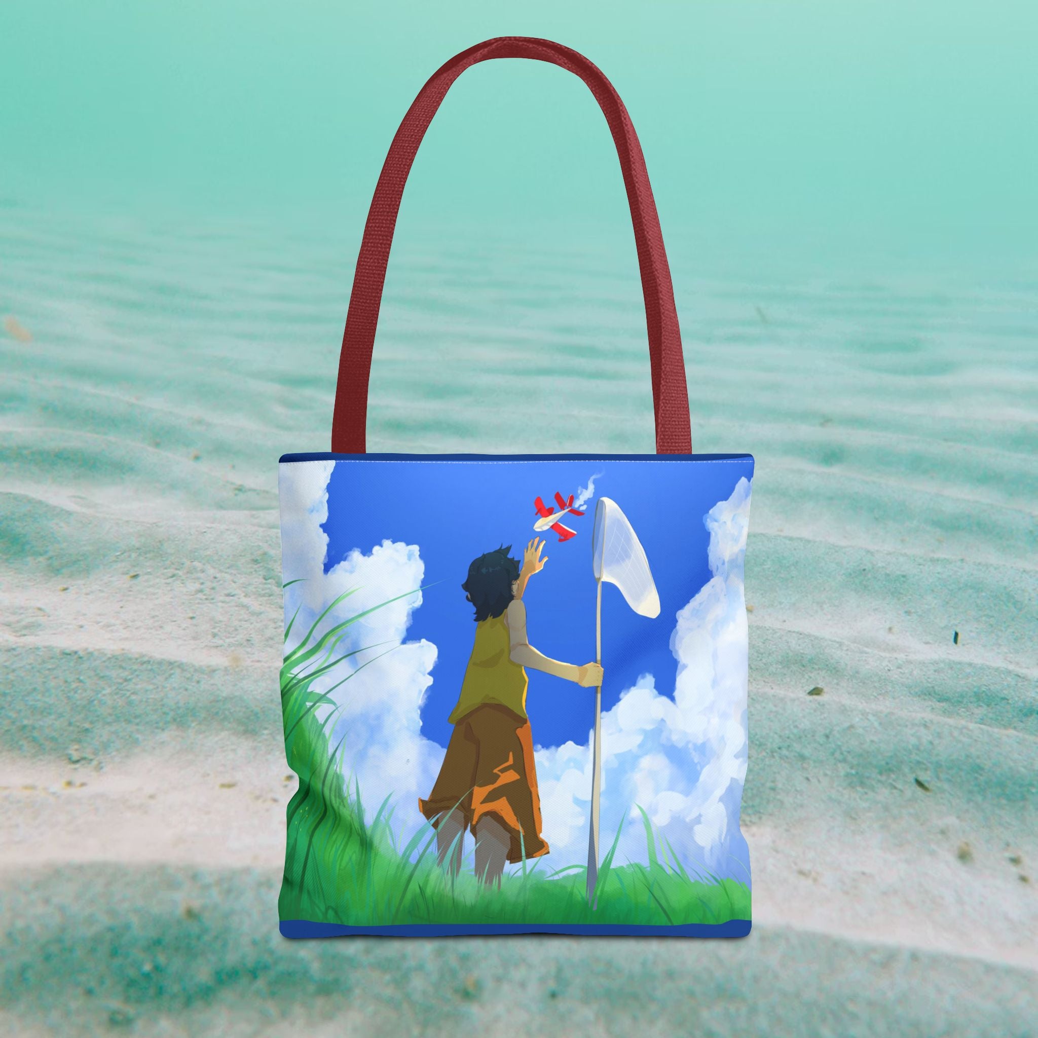 'Towards the Sky' Art Tote Bag