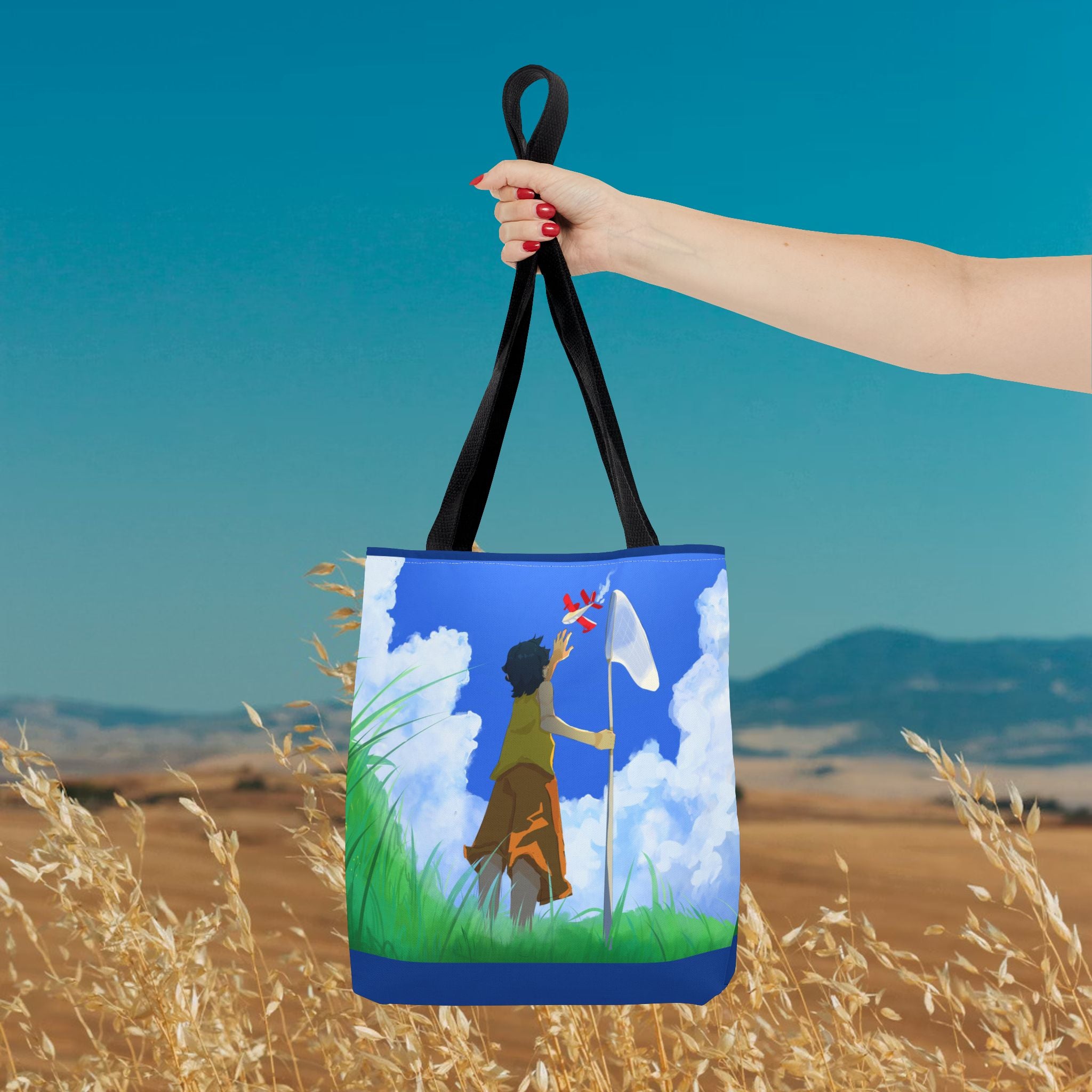 'Towards the Sky' Art Tote Bag