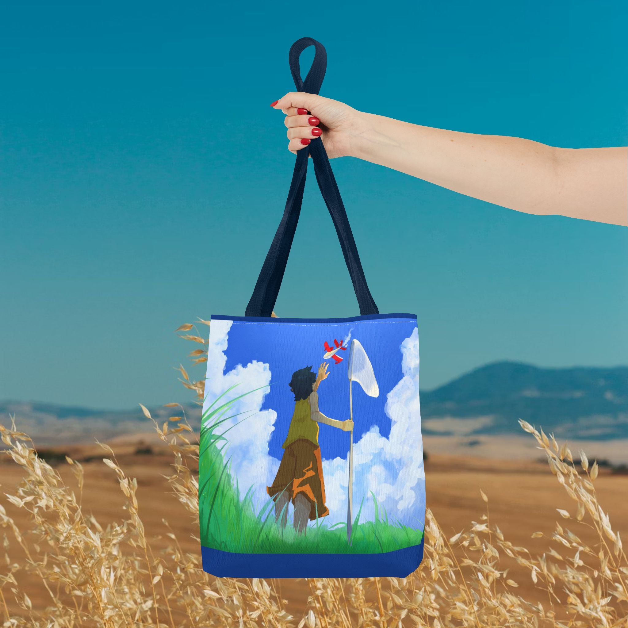 'Towards the Sky' Art Tote Bag