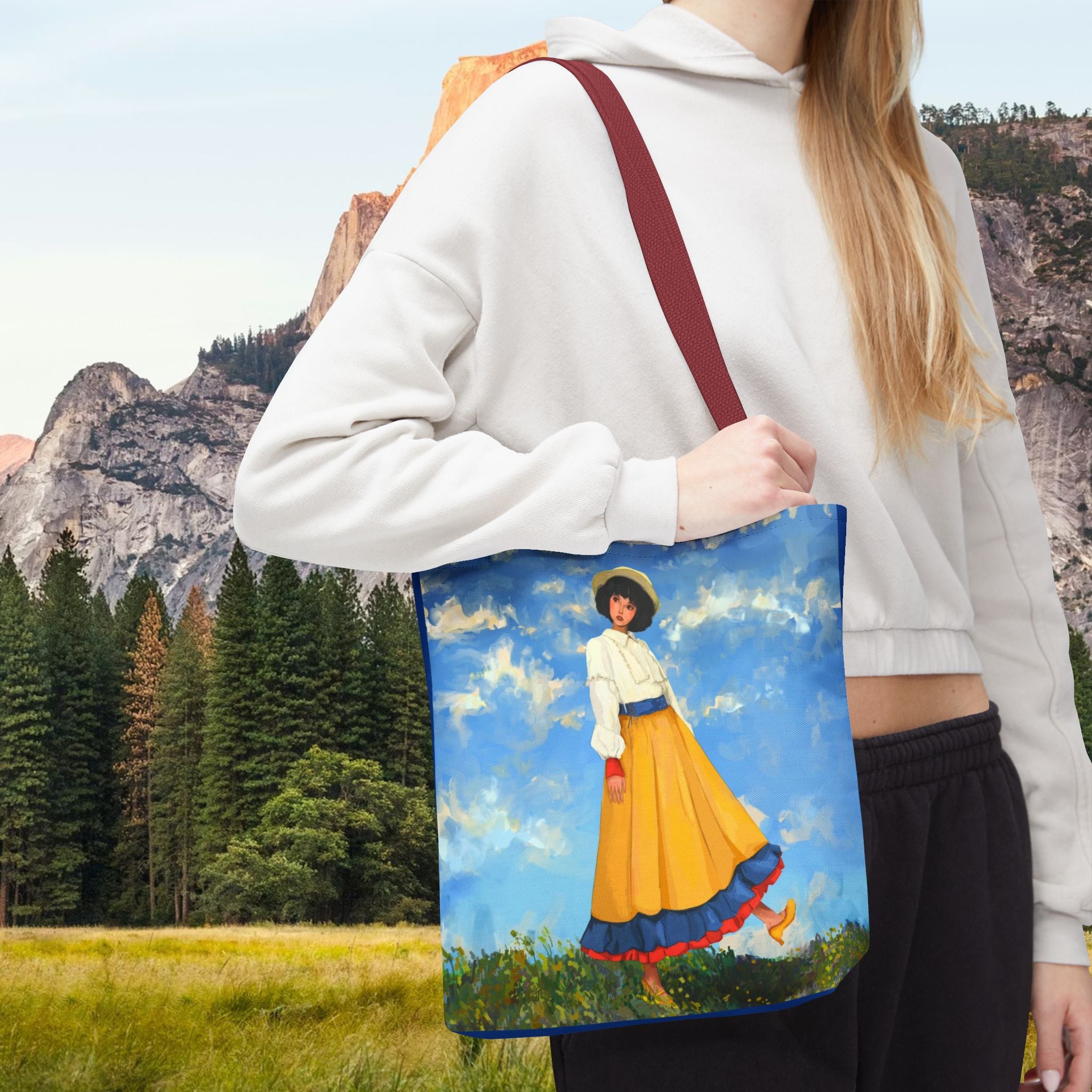 'La Niña Paisa' Art Tote Bag