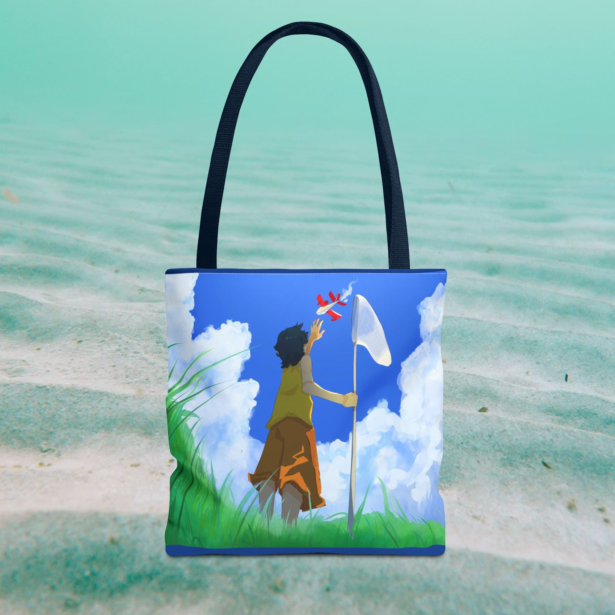 'Towards the Sky' Art Tote Bag