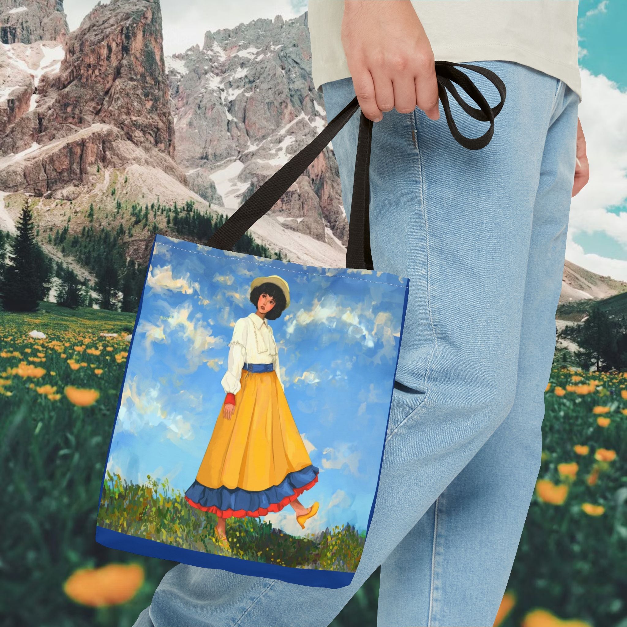 'La Niña Paisa' Art Tote Bag
