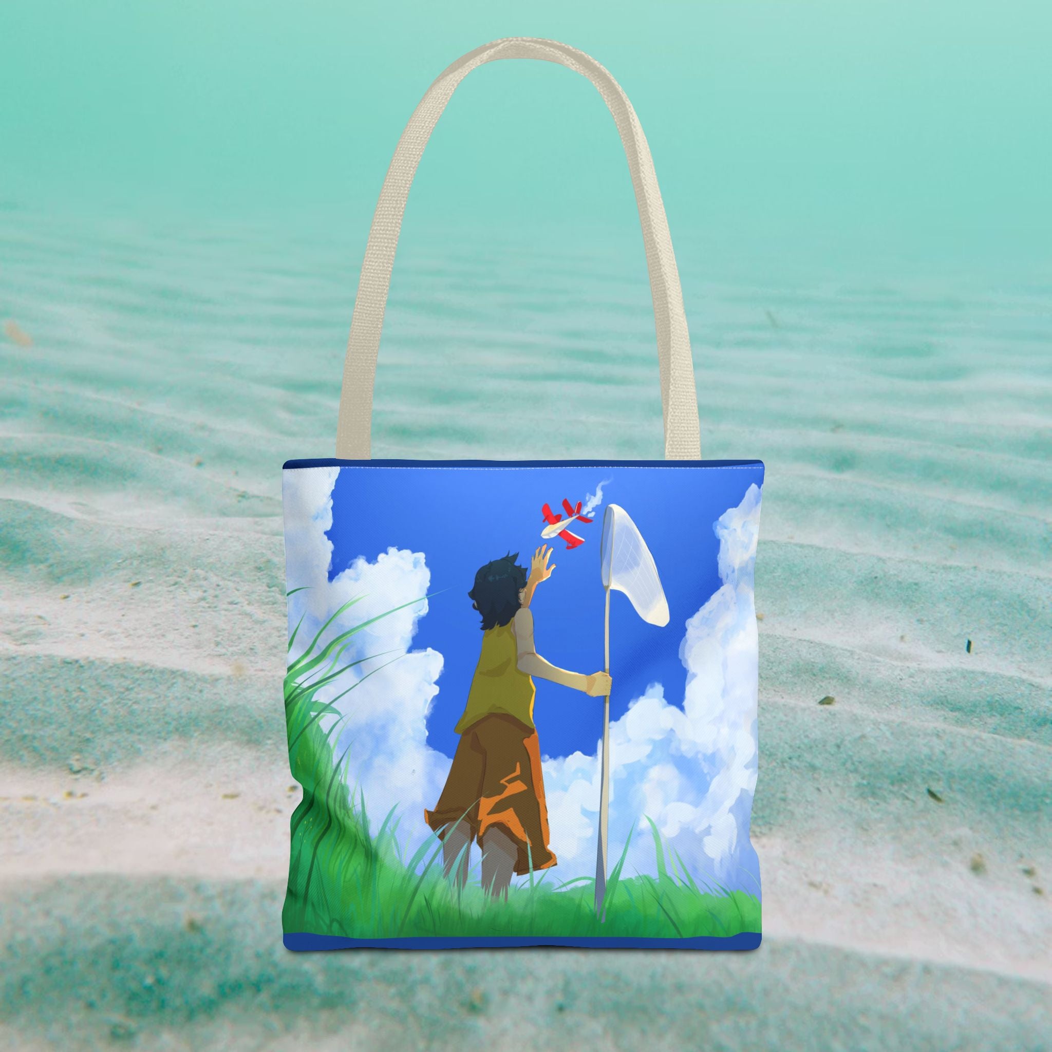 'Towards the Sky' Art Tote Bag
